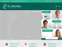 Tablet Screenshot of catawbaanimal.com